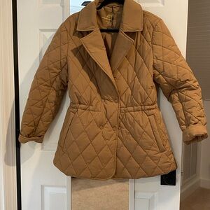 Quilted Brown Women's Jacket